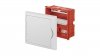 Rozdzielnica modułowa 1x6 p/t ECONOMIC BOX RP 1/6 drzwi białe (N+PE) IP40 2511-00